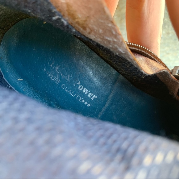 70s Colorway Colorblock Leather Boot - Picture 5 of 6